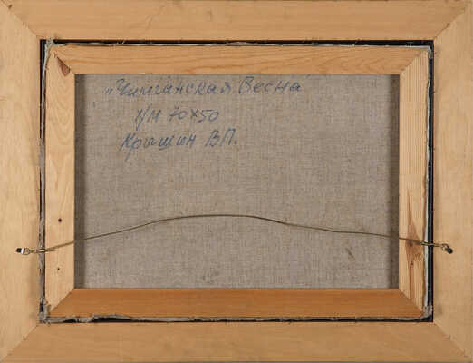 Крышин Виктор Павлович.  Чимганская весна